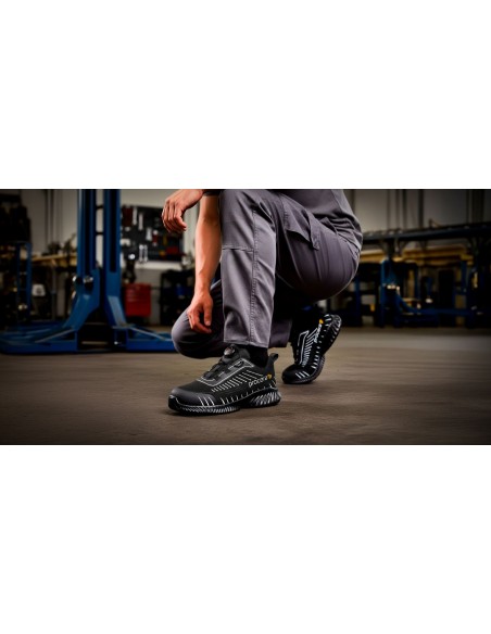 Pantofi de protectie insertie talpa metal, Procera, siret SPRINPRO, Texo-Fly Larox S1P
