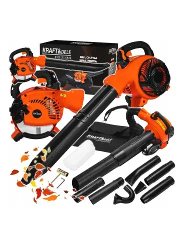 Kit suflanta pe benzina cu functie de aspirare, Kraft&Dele, 3,8 CP, KD5196 Kit suflanta pe benzina cu functie de aspirare, Kraft&Dele, 3,8 CP, KD5196