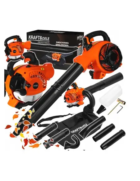 Kit suflanta pe benzina cu functie de aspirare, Kraft&Dele, 3,8 CP, KD5196 Kit suflanta pe benzina cu functie de aspirare, Kraft&Dele, 3,8 CP, KD5196