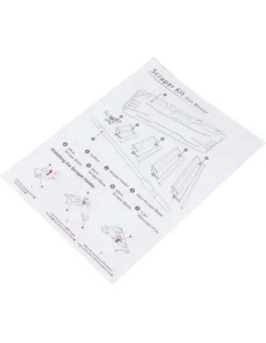 Set de unelte pentru gletuit, Kraft&Dele, 8 piese, 25, 40, 60, 80 cm, KD5317