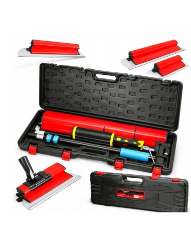 Set 9 piese unelte pentru gletuit, Kraft&Dele, 25/40/60/80/100 cm, KD5316 Set 9 piese unelte pentru gletuit, Kraft&Dele, 25/40/60/80/100 cm, KD5316