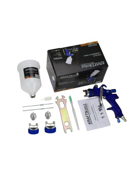Pistol de vopsit 600ml, Kraft&Dele, 1,4 mm, KD2129