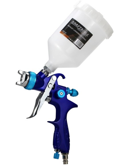 Pistol de vopsit cu duza de 1.3mm, Kraft&Dele, 600ml, KD2113