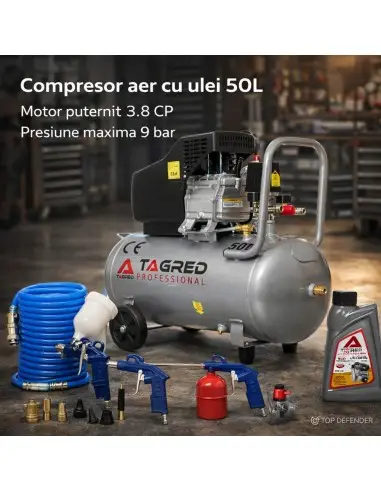 Compresor de aer cu ulei, Tagred,...
