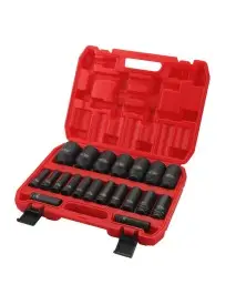 Chei tubulare de impact, Kraft&Dele, 20 de piese, 1/2, 10-38 mm, KD11794