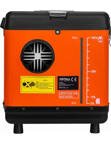 Incalzitor stationar pe motorina, Kraft&Dele, 9kW, 12V / 24V / 230V, KD11784