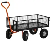 Carucior de transport pentru gradina, Kraft&Dele, 125L, 400KG, KD3126