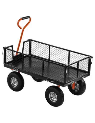 Carucior de transport pentru gradina, Kraft&Dele, 125L, 400KG, KD3126