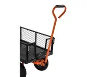 Carucior de transport pentru gradina, Kraft&Dele, 125L, 400KG, KD3126