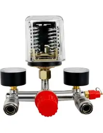 Presostat trifazat cu racord in T, Kraft&Dele, KD2169