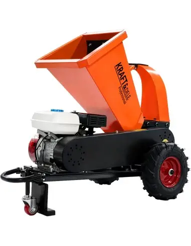 Tocator pentru crengi pe benzina, Kraft&Dele, 13KM, 1000-5000kg/h, 100mm, KD5216