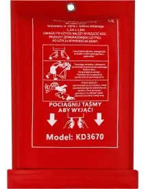 Patura antifoc din fibra de sticle, Kraft&Dele, 1.2Mx1.8M, KD3670