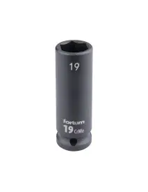 Tubulara de impact DR 1/2"x 19mm, FORTUM, 4703219, CrMoV, 78mm