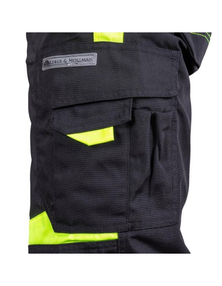LH-TANZO-B-Salopeta de protectie cu insertii reflectorizante Leber & Hollman - Salopete de lucru LH-TANZO-B-Salopeta de protectie cu insertii reflectorizante Leber & Hollman - Salopete de lucru