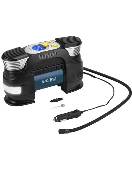 Compresor auto 250W, Kraft&Dele, 12V, 7 bar Compresor auto 250W, Kraft&Dele, 12V, 7 bar
