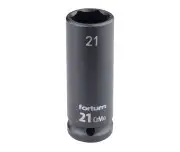Cheie tubulara impact 21 mm,1/2,  Fortum 4703221, CrMoV, L 78 mm