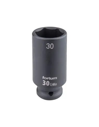 Cheie tubulara impact 30 mm, 1/2, Fortum 4703230, CrMoV, L 78 mm