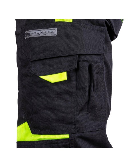 LH-TANZO-T-Pantaloni talie de protectie cu insertii reflectorizante Leber & Hollman - Pantaloni de lucru