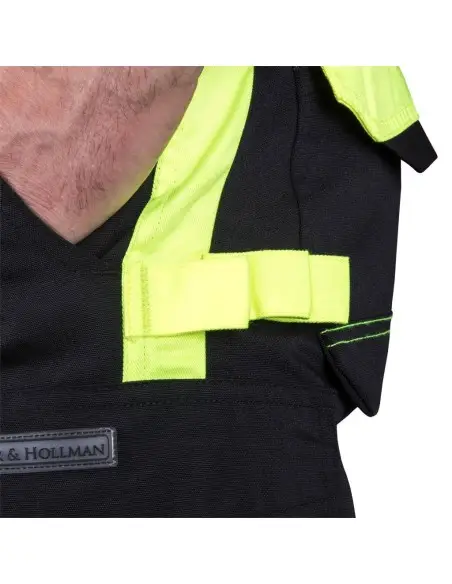 LH-TANZO-TS-Pantaloni scurti de protectie cu insertii reflectorizante Leber & Hollman - Pantaloni scurti