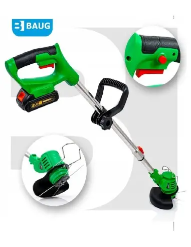 Trimmer pentru iarba fara fir, Baug, baterie 20V, 2x2.0Ah, B4352 Trimmer pentru iarba fara fir, Baug, baterie 20V, 2x2.0Ah, B4352