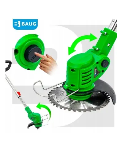 Trimmer pentru iarba fara fir, Baug, baterie 20V, 2x2.0Ah, B4352 Trimmer pentru iarba fara fir, Baug, baterie 20V, 2x2.0Ah, B4352