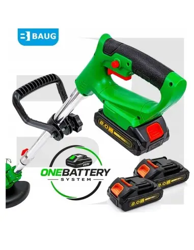 Trimmer pentru iarba fara fir, Baug, baterie 20V, 2x2.0Ah, B4352 Trimmer pentru iarba fara fir, Baug, baterie 20V, 2x2.0Ah, B4352