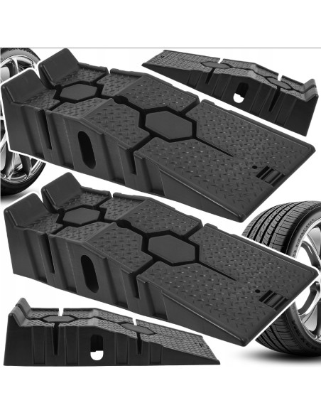 Set de 2 rampe auto, Baug, 2.5T, 17 cm x 30 cm x 90,5 cm, B3230
