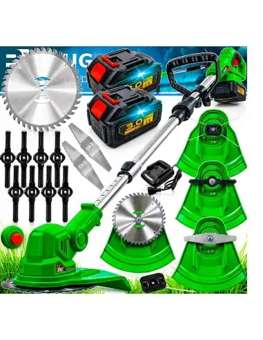Trimmer pentru iarba cu baterii, Baug, 2 x 3.0 Ah, B4353 Trimmer pentru iarba cu baterii, Baug, 2 x 3.0 Ah, B4353