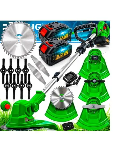 Trimmer pentru iarba cu baterii, Baug, 2 x 3.0 Ah, B4353 Trimmer pentru iarba cu baterii, Baug, 2 x 3.0 Ah, B4353