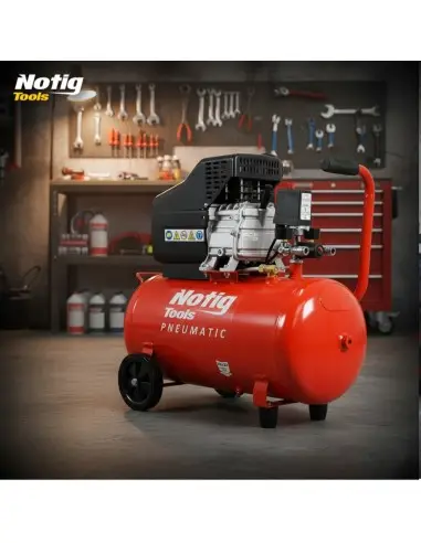 Compresor de aer 50L, Notig Tools, 2CP, monofazat, N3421 Compresor de aer 50L, Notig Tools, 2CP, monofazat, N3421