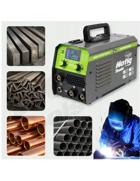 Aparat de sudura tip invertor, Notig Tools, MIG flux/MMA/TIG lift 200, N1304 Aparat de sudura tip invertor, Notig Tools, MIG flux/MMA/TIG lift 200, N1304