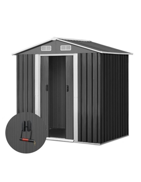 Casuta de gradina, Bass Polska, gri, 2 x 2,6 x 1,9 m, BH 28564 Casuta de gradina, Bass Polska, gri, 2 x 2,6 x 1,9 m, BH 28564