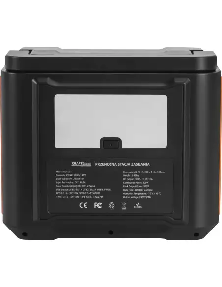 Statie de alimentare portabila 300W, Kraft&Dele , KD5531