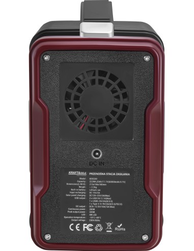Sursa de alimentare portabila, Kraft&Dele, 222Wh / 11.1V, KD5530