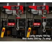 Troliu electric KRAFT&DELE 230V 650W 300 kg 12m KD2190