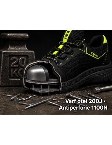 Pantofi de lucru Reis BRSPIDER DE S1P... Pantofi de lucru Reis BRSPIDER DE S1P...