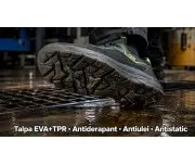 Pantofi de lucru Reis BRSPIDER DE S1P Varf otel Usori