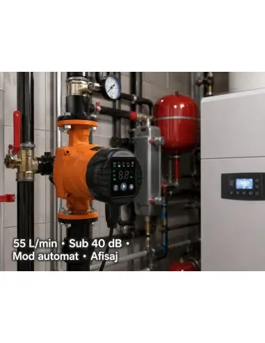 Pompa circulatie KRAFT&DELE 55L/min Silent Mod auto KD816