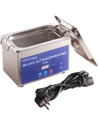 Aparat de curatare cu ultrasunete, Kraft&Dele, 0.8L, 40W, KD504