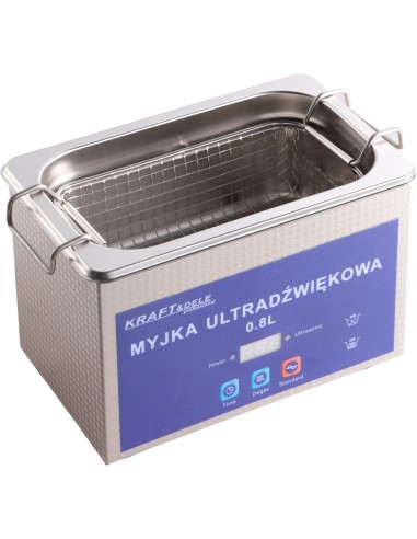 Aparat de curatare cu ultrasunete, Kraft&Dele, 0.8L, 40W, KD504