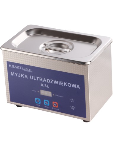 Aparat de curatare cu ultrasunete, Kraft&Dele, 0.8L, 40W, KD504