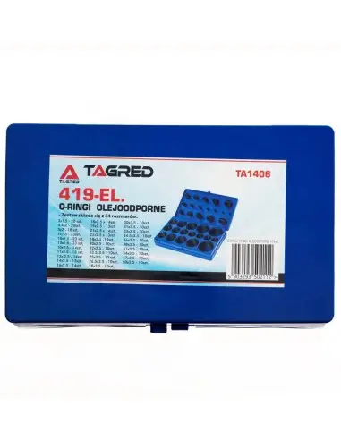 TA1406- Set 419 buc de garnituri din cauciuc rezistente la ulei Tagred TAGRED Professional - Consumabile auto
