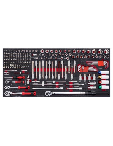 Set scule TAGRED 186 piese Cr-V Chei... Set scule TAGRED 186 piese Cr-V Chei...