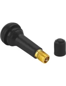 Valve de jantă, KRAFT&DELE, 100 buc, cauciuc si alamă, 45 mm, KD5907
