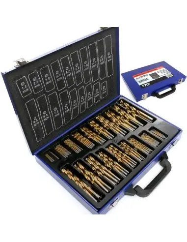TA1313- Set 170 buc burghie din Titan HSS-TIN Tagred TAGRED Professional - Burghie si sfredele