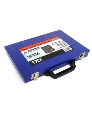 TA1313- Set 170 buc burghie din Titan HSS-TIN Tagred TAGRED Professional - Burghie si sfredele