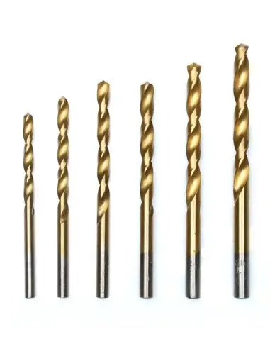 TA1029-Set 13 buc burghie din titan pentru metal de diferite dimensiuni TAGRED Professional - Burghie si sfredele