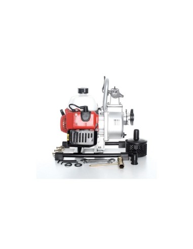 Set motopompa apa 1 inch, Kraft&Dele EC772, 2CP, debit 200L/min + furtun 20 m cu conector