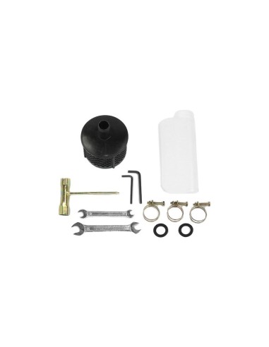 Set motopompa apa 1 inch, Kraft&Dele EC772, 2CP, debit 200L/min + furtun 20 m cu conector