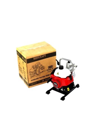 Set motopompa apa 1 inch, Kraft&Dele EC772, 2CP, debit 200L/min + furtun 20 m cu conector